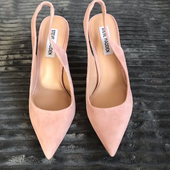 Steve Madden Shoes - Steve Madden pumps suede light pink